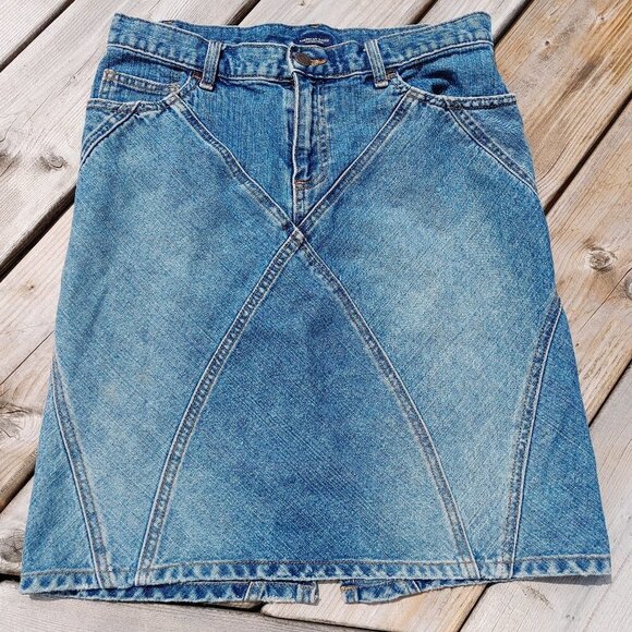 American Eagle Denim Skirt Size 2 - Picture 1 of 3